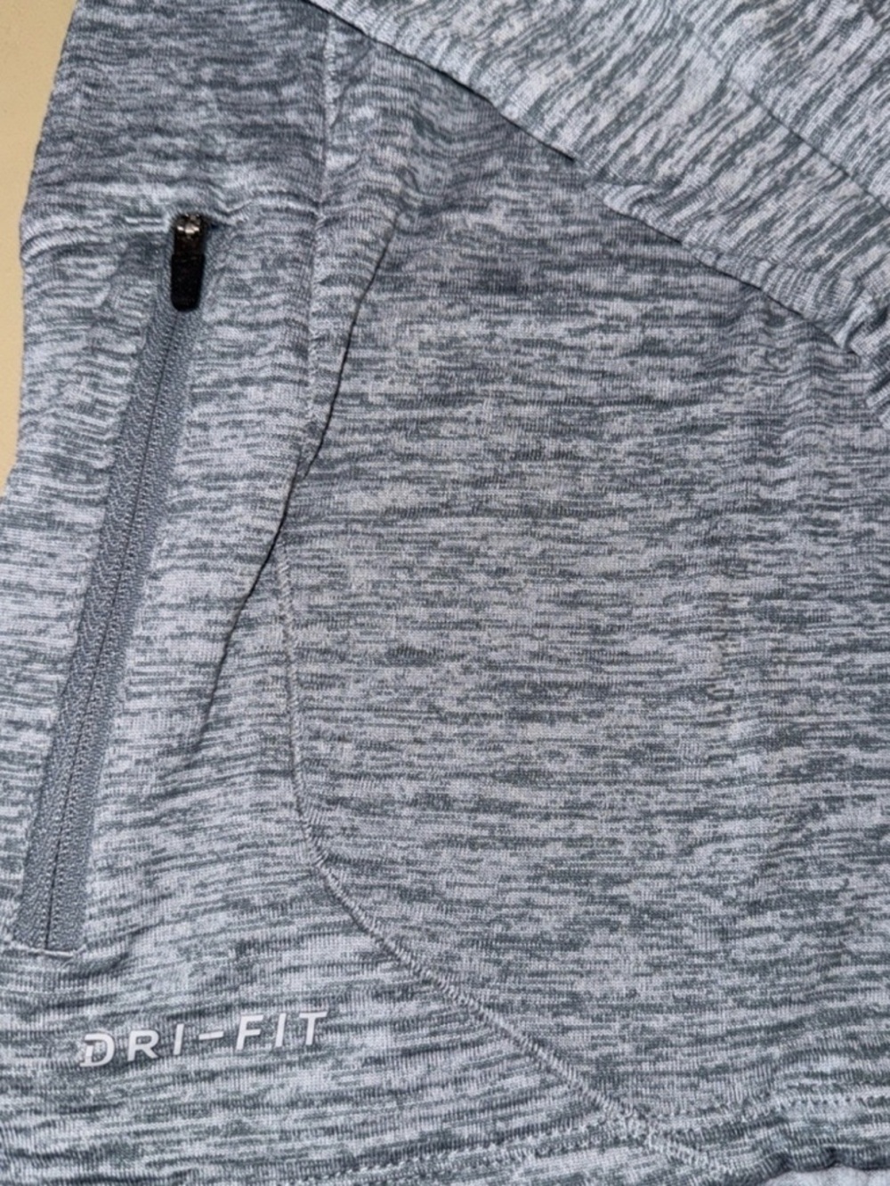 Men’s Nike 1/4  Zip Pullover Dri-FIT Element running top Grey Small - Picture 8 of 9